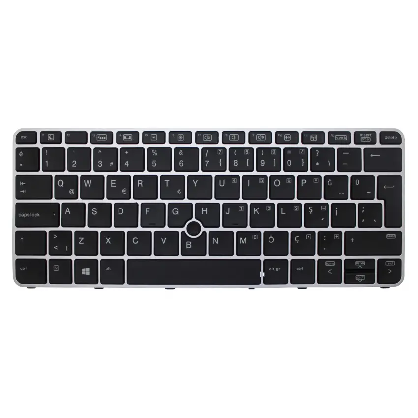 HP EliteBook 820 G4 (Z2V94EA) Klavye Işıklı (Siyah TR)