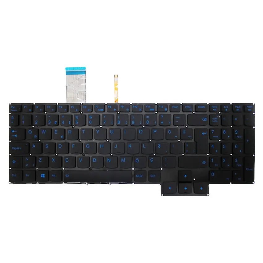 Lenovo Legion 5 Pro 17ACH6 Type 82K0, 82JY Klavye Işıklı (Siyah TR)