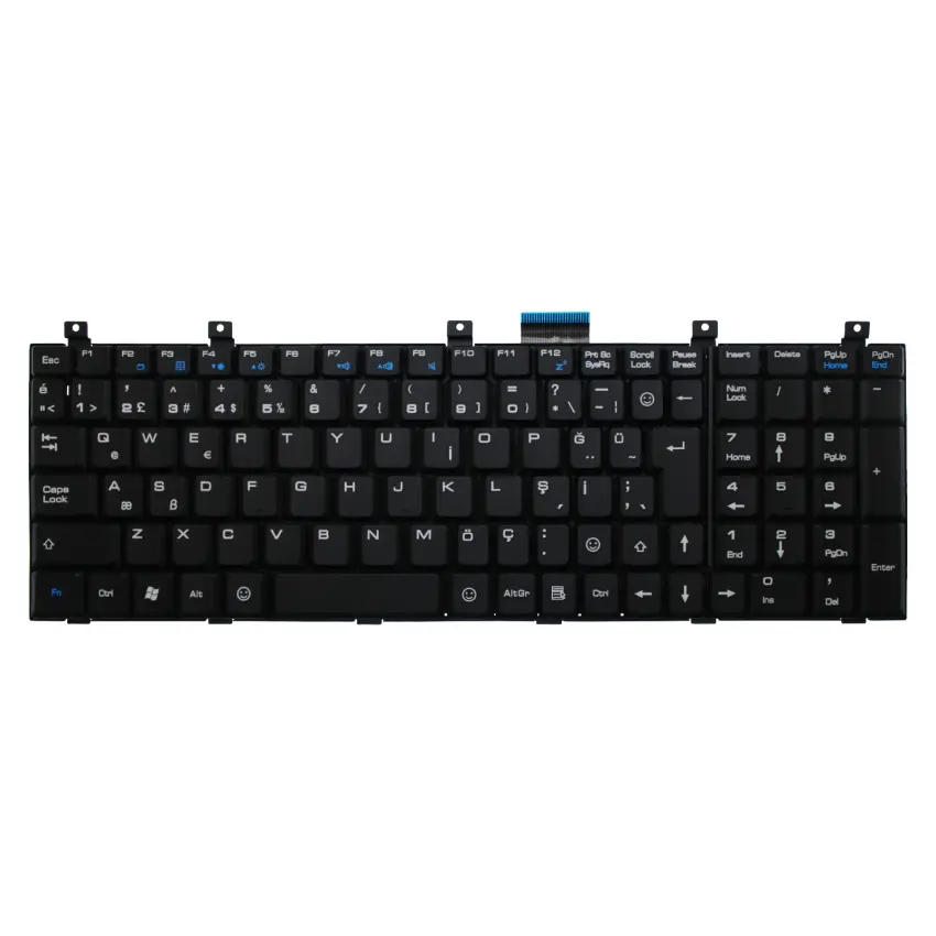 Msi EX610 Notebook Klavye (Siyah TR)