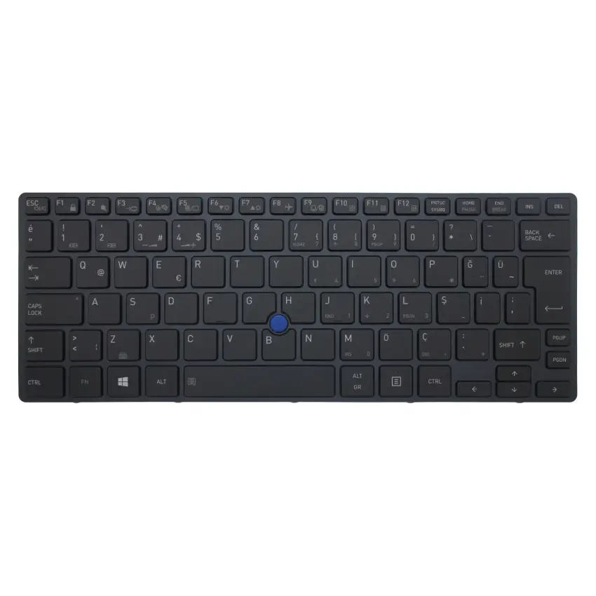 Toshiba Tecra X40-D-162 Klavye Işıklı (Siyah TR)