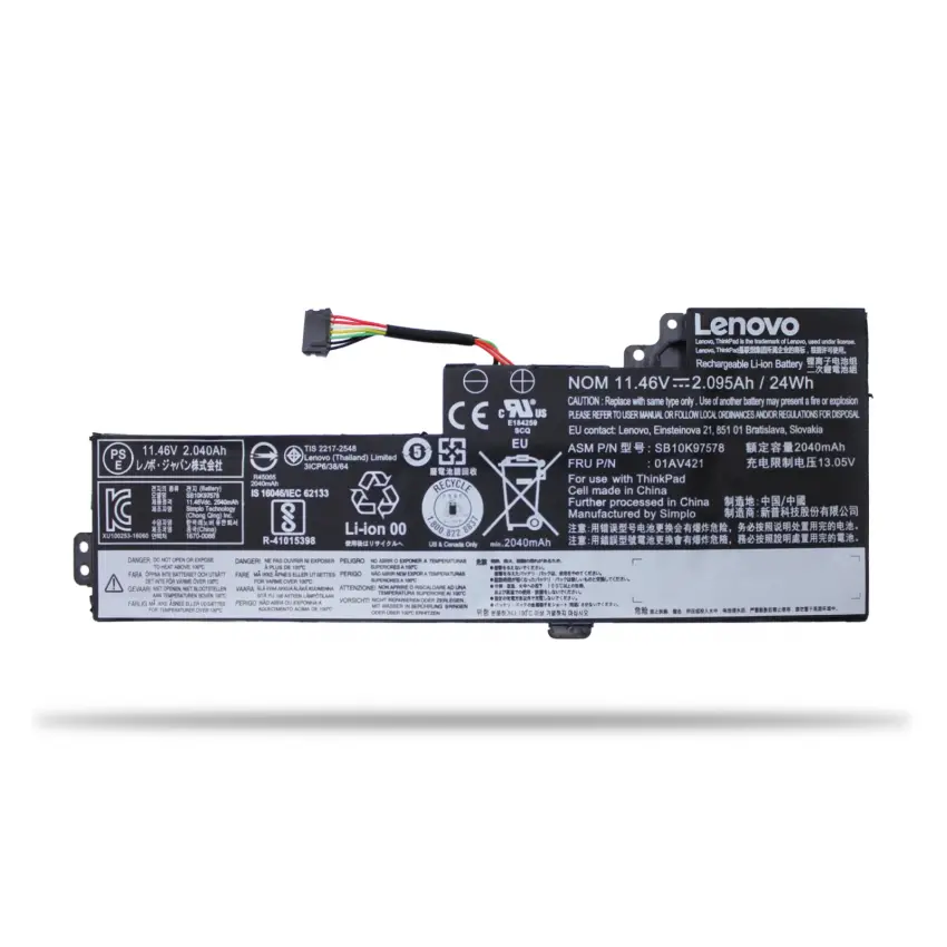 Lenovo Thinkpad T480 20L6SC4K00 Batarya - Pil