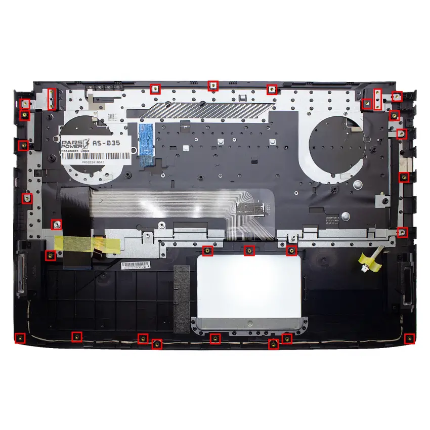 Asus ROG GL703VM, GL703GM, GL703VD Klavye Işıklı - Kasalı (Siyah TR)