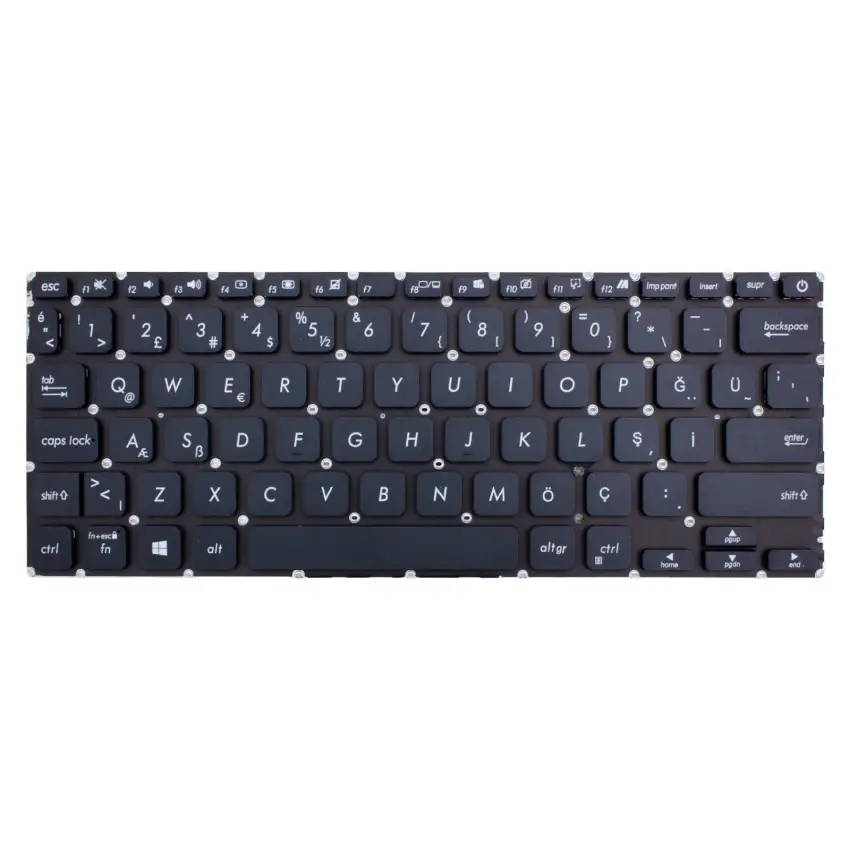 Asus A415, F415, M415 Serisi Klavye (Siyah TR)