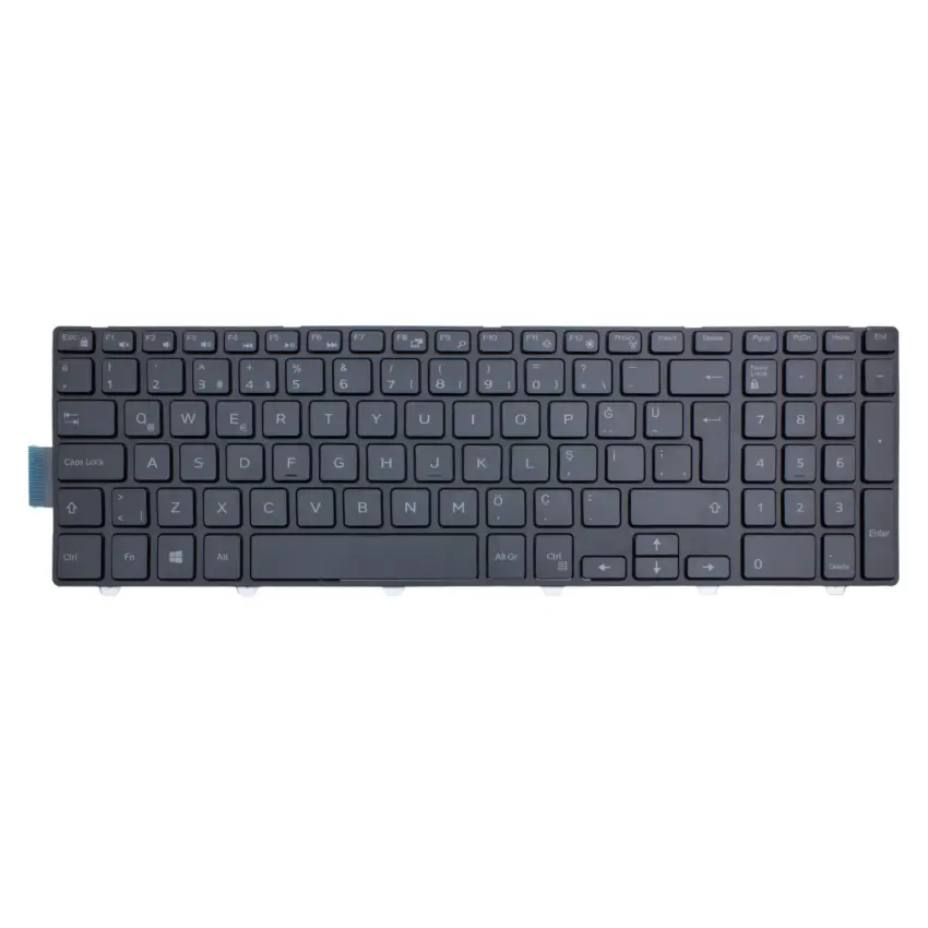 Dell Latitude 3550, Vostro 15-3558 Notebook Klavye (Siyah TR)