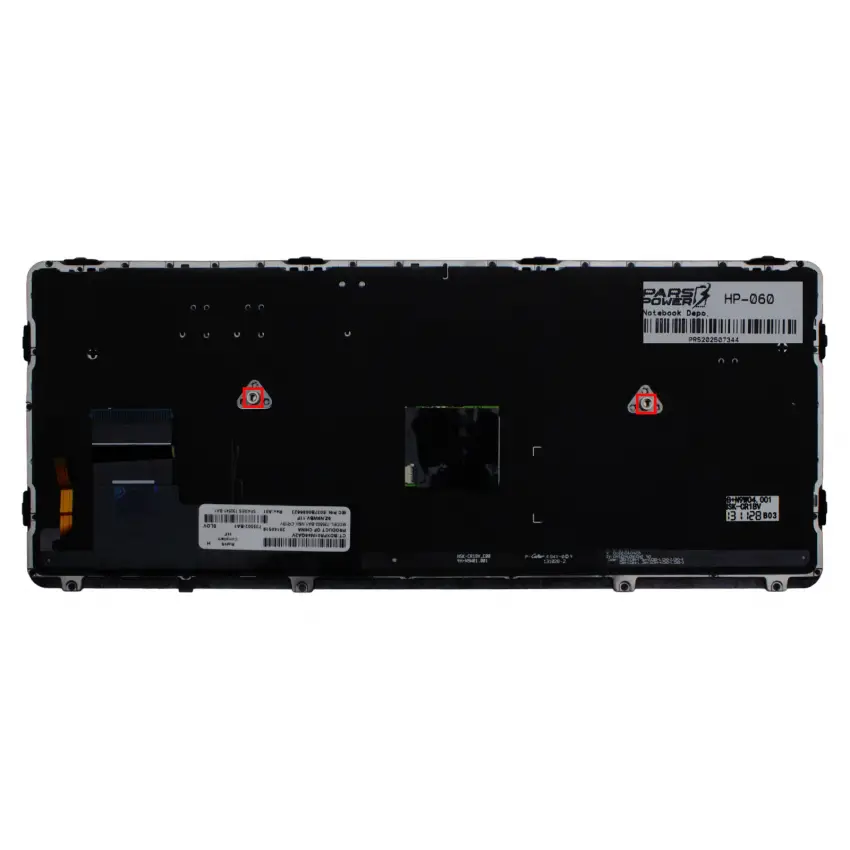 Hp EliteBook 725 G2 Uyumlu Notebook Klavye Işıklı (Siyah TR)
