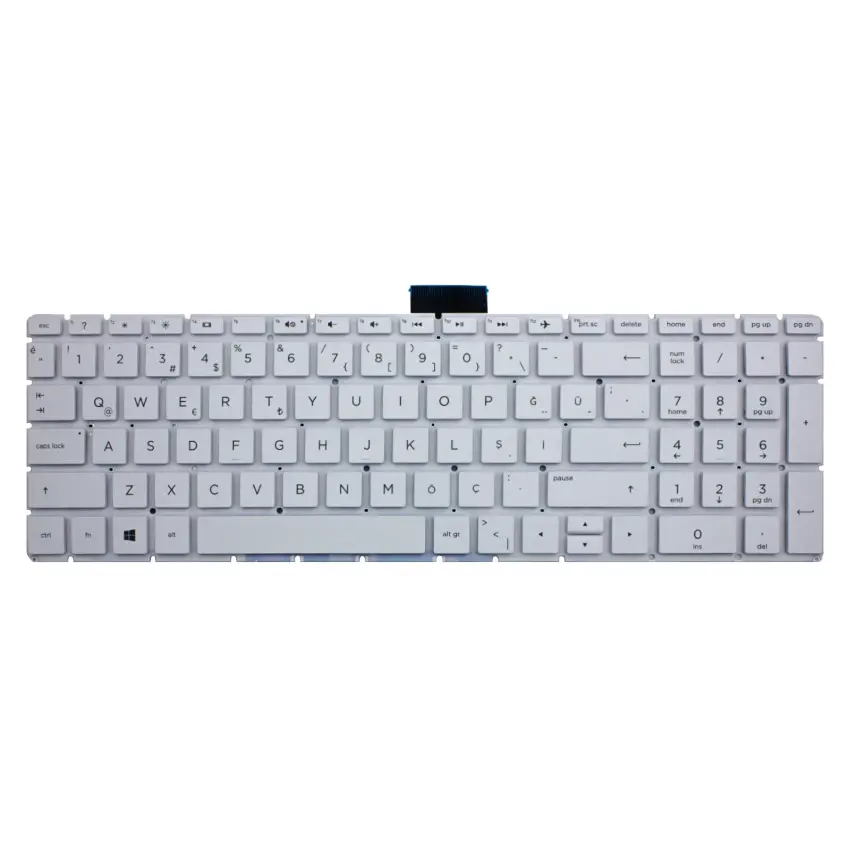 HP 15-rb011nt (7GT17EA) Klavye Beyaz (TR)