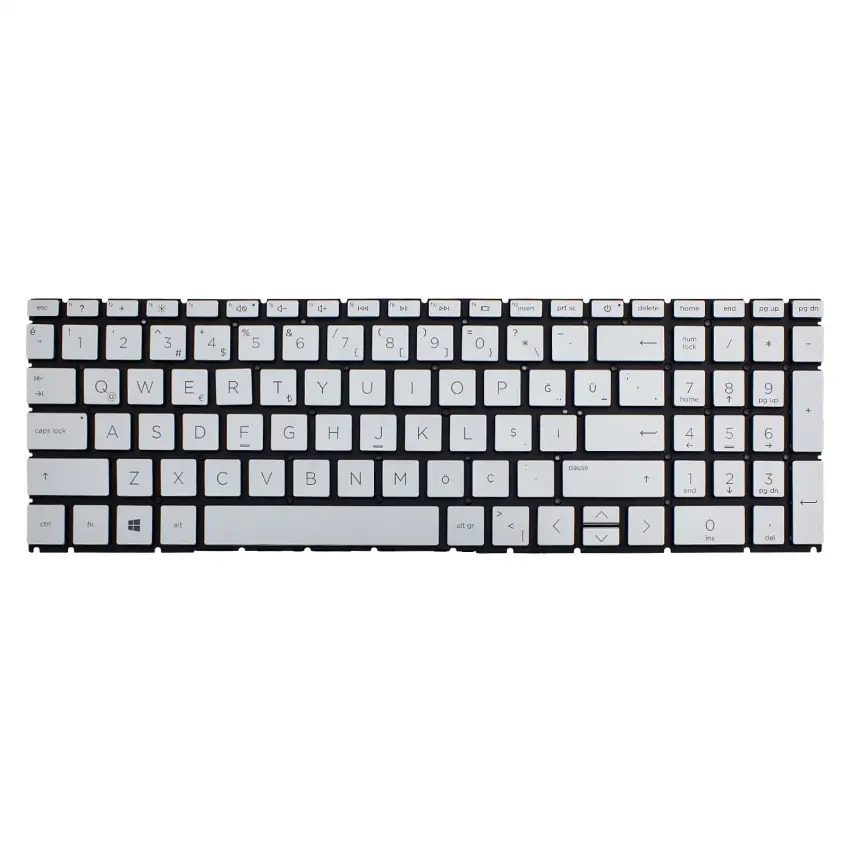 HP-198 Klavye (Gümüş TR)