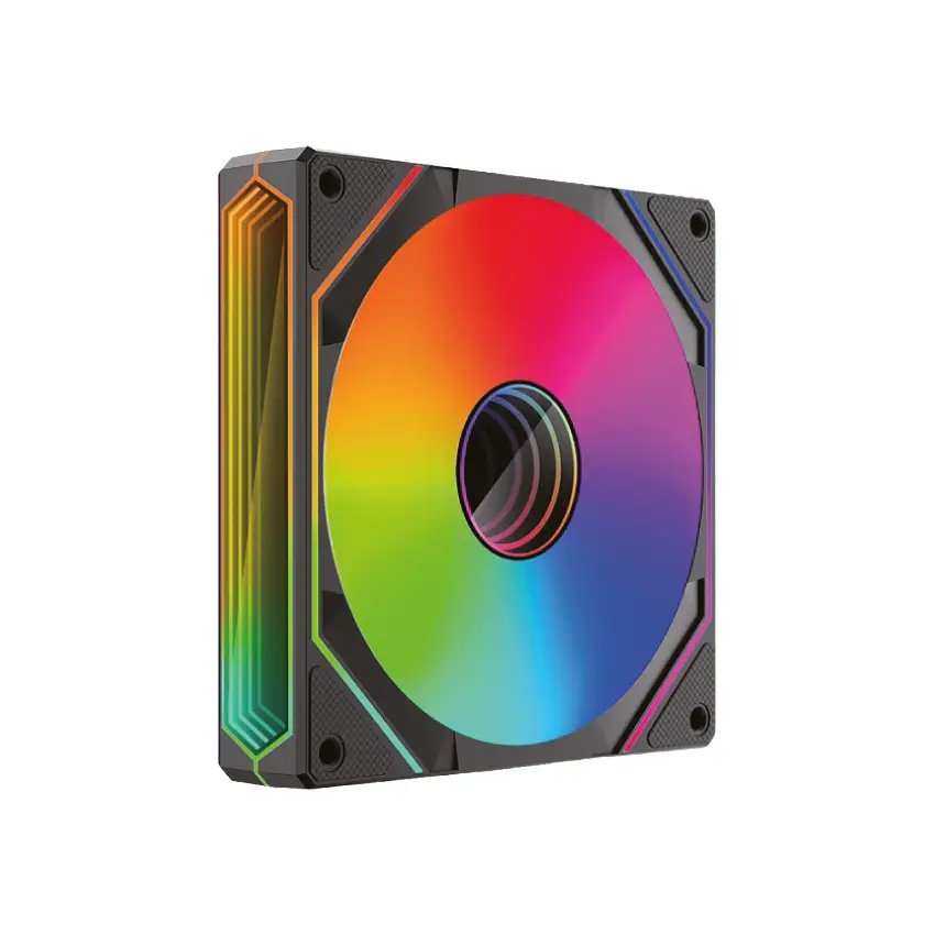 Gameagle GE-ARGB1B Cool Core 12cm ARGB Led Fan - Performans Seri Sessiz Kasa Fanı (Siyah)