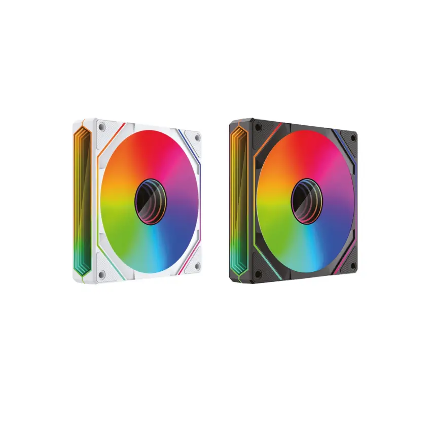 Gameagle GE-ARGB1B Cool Core 120mm ARGB Led Fan - Performans Seri Sessiz Kasa Fanı (Beyaz)