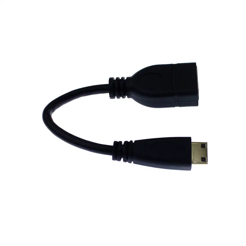 Mini HDMI to HDMI Altın Uçlu Kablolu Dönüştücü