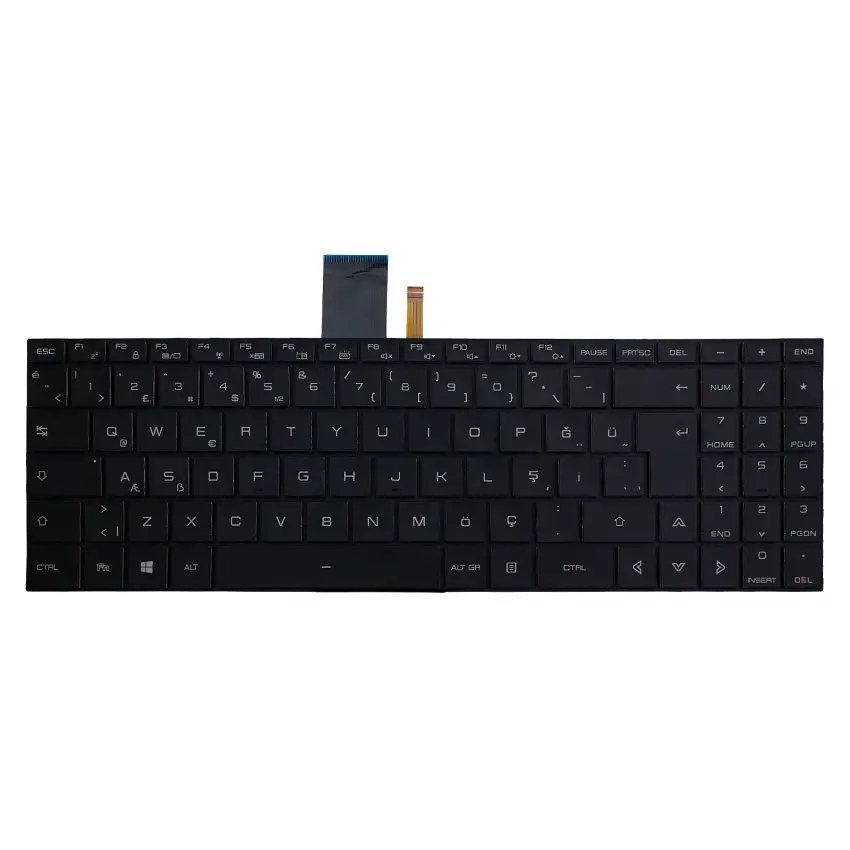 Monster Tulpar T7 V21.1.3 Klavye Işıklı (Siyah TR)