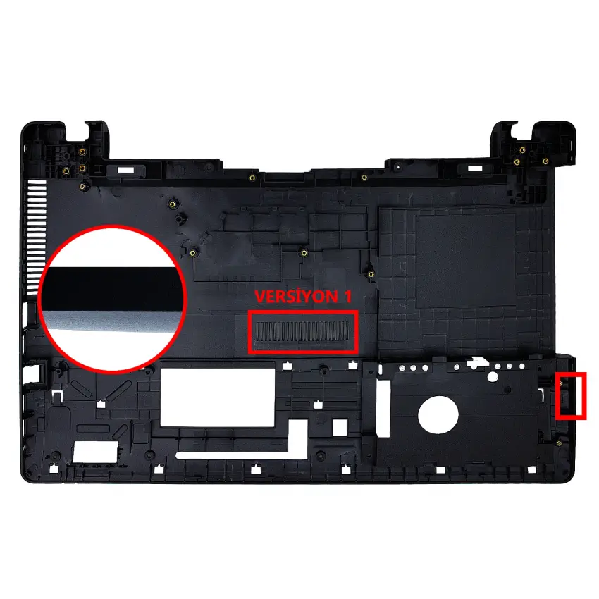 Asus X550C Notebook Uyumlu Alt Kasa