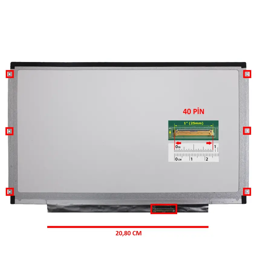 Fujitsu LIFEBOOK S762 Notebook Led Ekran