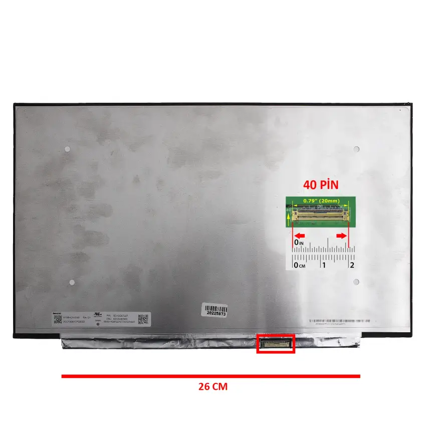 Lenovo Thinkpad L15 (G2) 20X7003NTX02 Lcd Led Ekran - Panel