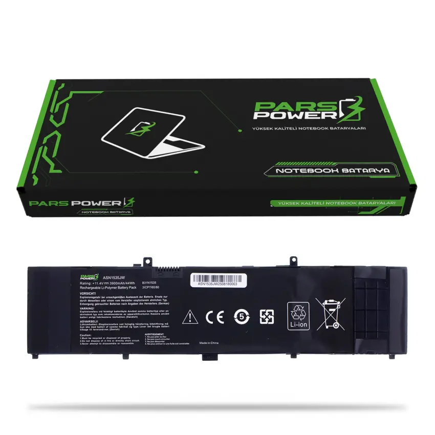 Asus ZenBook UX410UQ-GV074T Batarya - Pil (Pars Power)