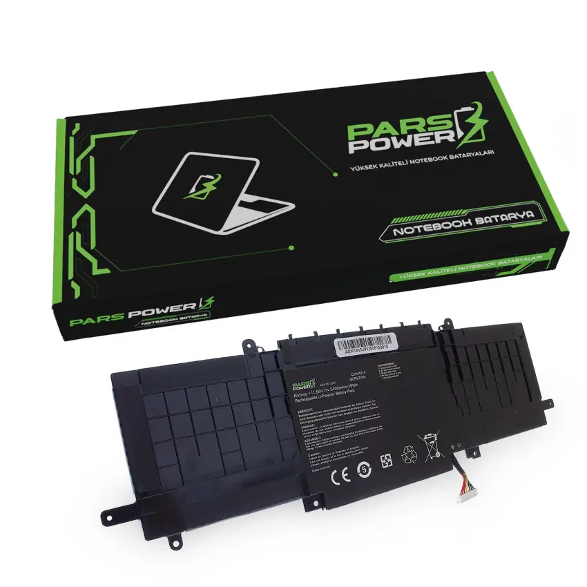 Asus ZenBook DH51 AB77 0B200-03150000 Batarya - Pil (Pars Power)