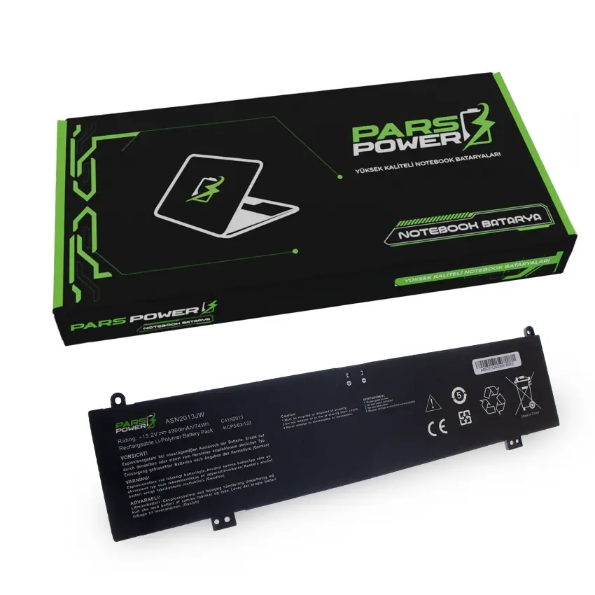 Asus Tuf Gaming A15 FA507 Serisi Batarya - Pil (Pars Power)