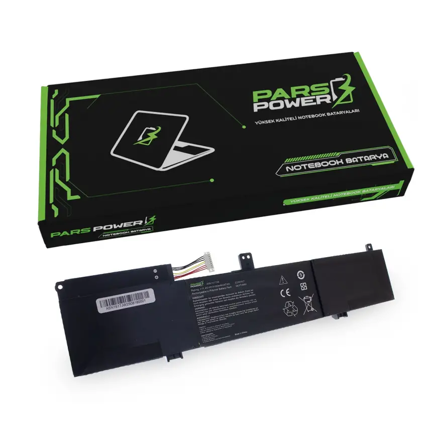 Asus VivoBook Flip TP301UJ-DW105T Batarya - Pil (Pars Power)