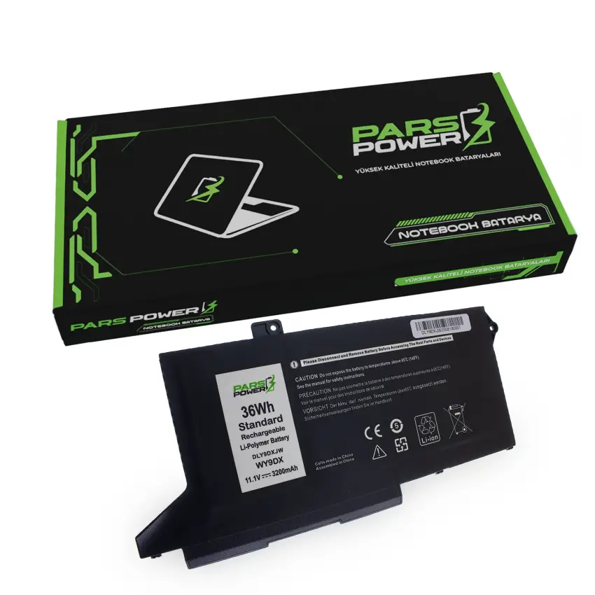 Dell Latitude 14 5520 Batarya - Pil (Pars Power)