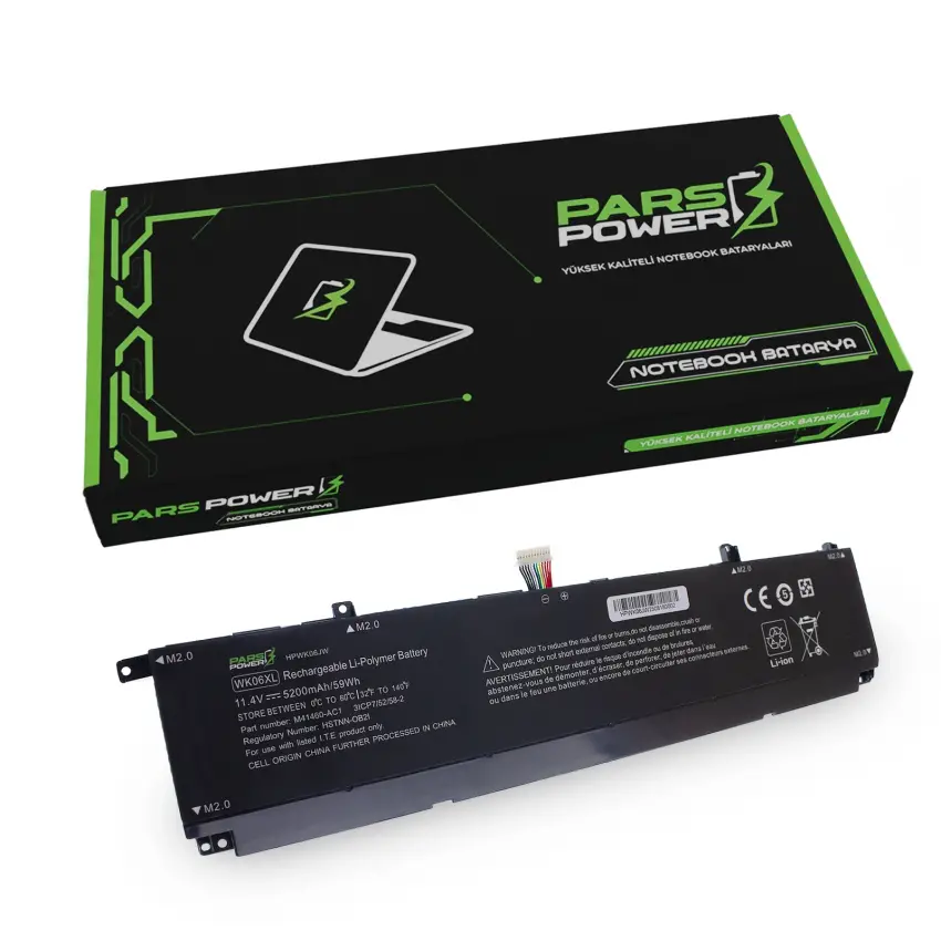 Hp Victus Gaming 16-d1049nt (7h8Y3ea) Batarya - Pil (Pars Power)