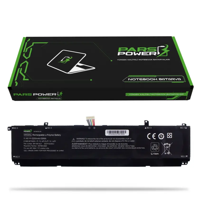 Hp Victus Gaming 16-d1049nt (7h8Y3ea) Batarya - Pil (Pars Power)