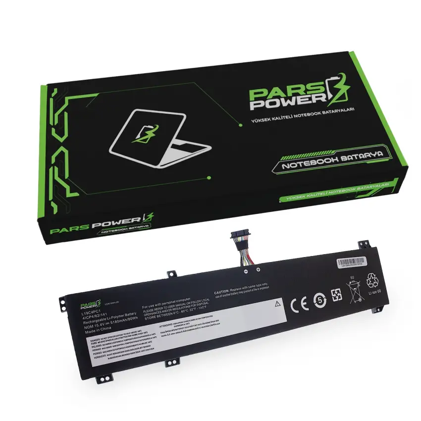 Lenovo Legion 5-15ARH05 82B500CLTX Batarya - Pil (Pars Power)