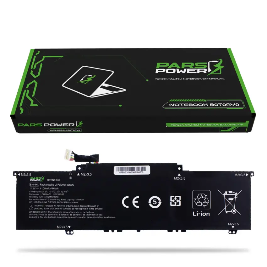 HP ENVY 13-ay1004nt (556D3EA) Batarya - Pil (Pars Power)