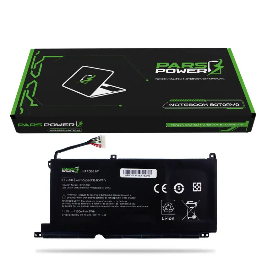 HP Pavilion Gaming 16-a0014nt (1Y7E8EA) Batarya - Pil (Pars Power)
