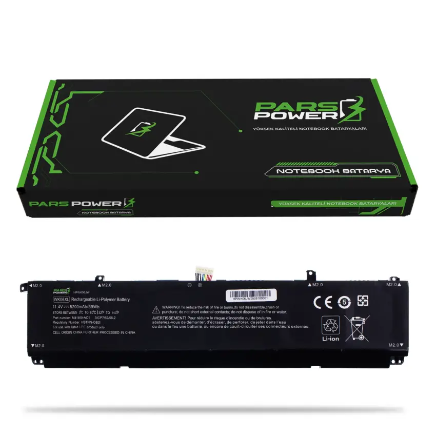 Hp Victus Gaming 15-fa Batarya - Pil (Pars Power)