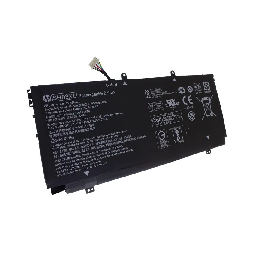 Hp Spectre x360 13-ac000nt (Z9D71EA) Batarya - Pil