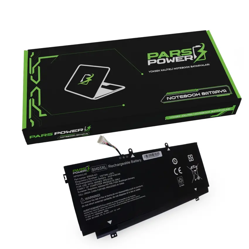Hp Spectre X360 13-Ac002na Batarya - Pil (Pars Power)