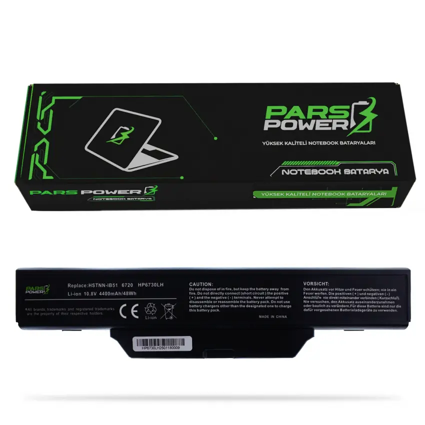 HP 451085-121, 451085-141, 451085-142 Notebook Batarya - Pil (Pars Power)