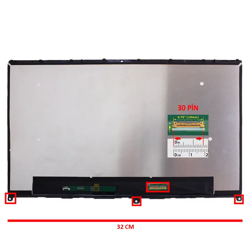 Lenovo IdeaPad Flex 5-14ALC05 Type 82HU Dokunmatik + Led Ekran Set
