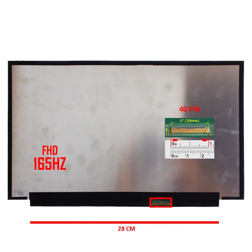 MSI GE66 Raider 10SE, GE66 Raider 10SF Lcd Led Ekran - Panel
