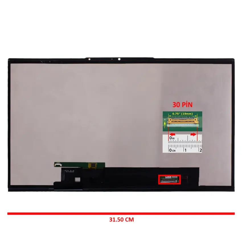 Lenovo Yoga 7-14ACN6 Type 82N7 Dokunmatik + Led Ekran Set