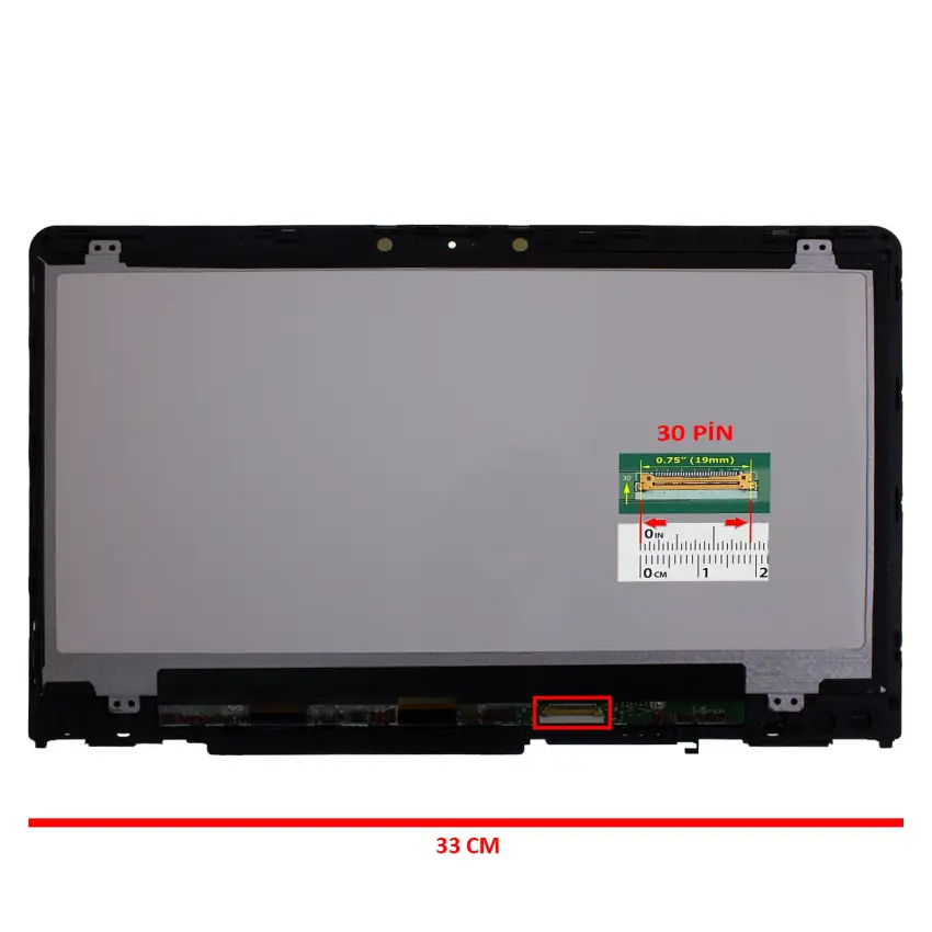 HP Pavilion x360 14-ba101nt (2PM13EA) 2si 1 Arada Dokunmatik + Led Ekran Panel Set