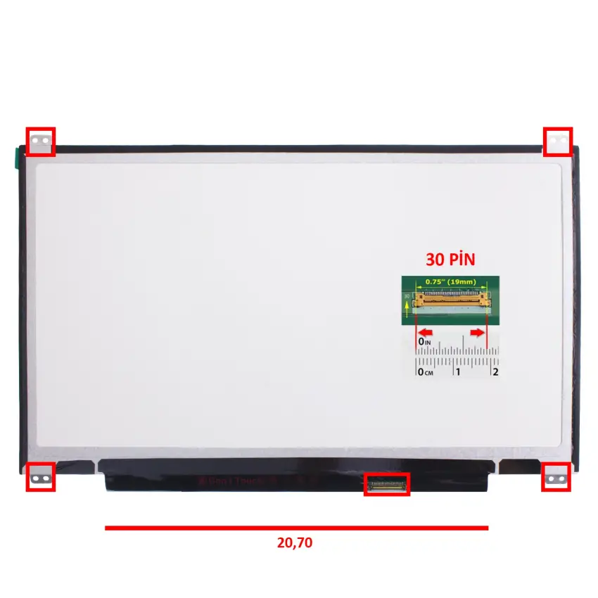 Acer TravelMate TMP238-M Uyumlu Notebook Led Ekran