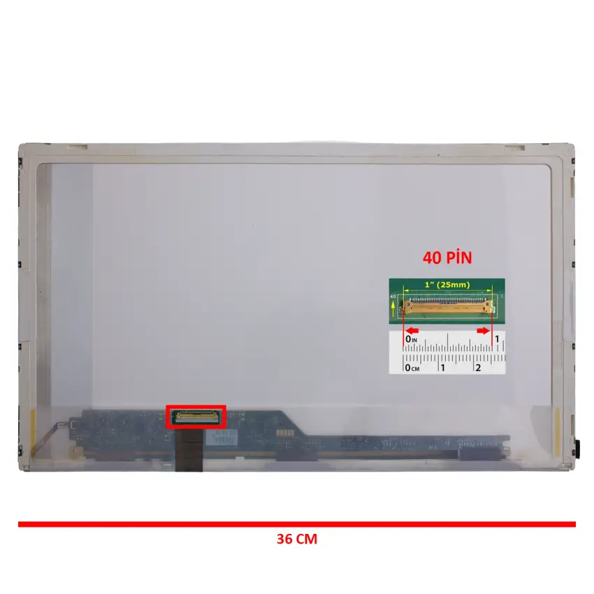 Lenovo ThinkPad T540p 20BE Uyumlu Notebook Led Ekran