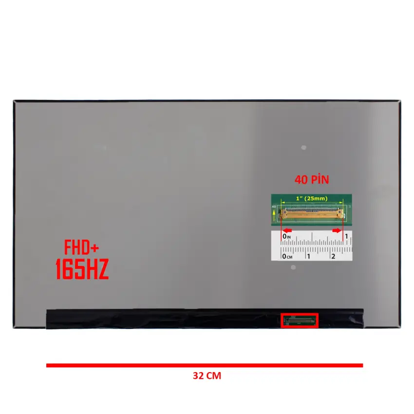 Asus ROG Strix G18 G814JI-N6108 Lcd Led Ekran - Panel
