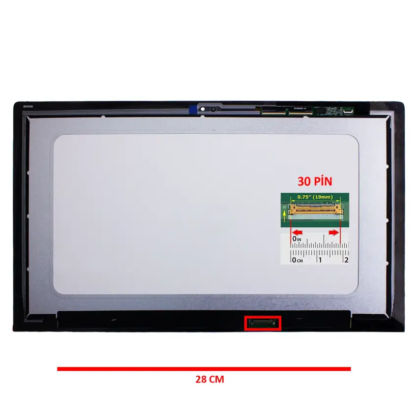Lenovo ideaPad Y700-15ISK 80NV002AUS Uyumlu Notebook Led Ekran