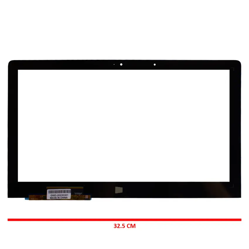 LTN133YL05-L01, LTN133YL05-L02 Uyumlu Dokunmatik Ön Cam Panel - Ekran