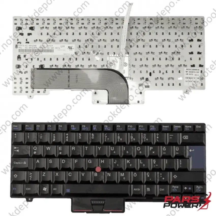 Lenovo ThinkPad L510 Notebook Klavye (Siyah TR)