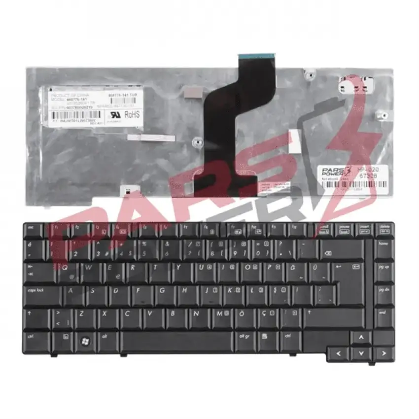 Hp 486279-001 Notebook Klavye (Siyah TR)