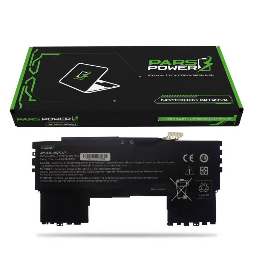 Acer Aspire S7 1ICP5/42/61-2, 2/CP3/65/114-2 Batarya - Pil (Pars Power)