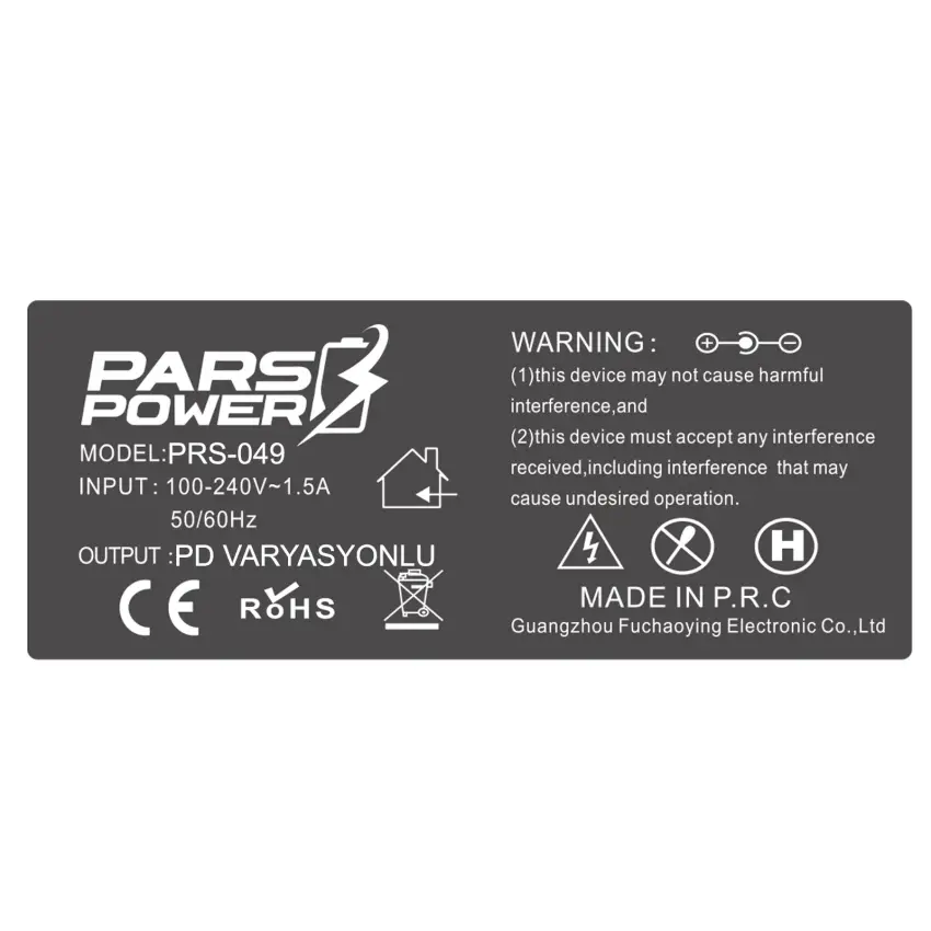 Huawei Klvl-wdh9q, w-20032sep0 Ca94kdk860s409 Adaptör Şarj Aleti-Cihazı (Pars Power)
