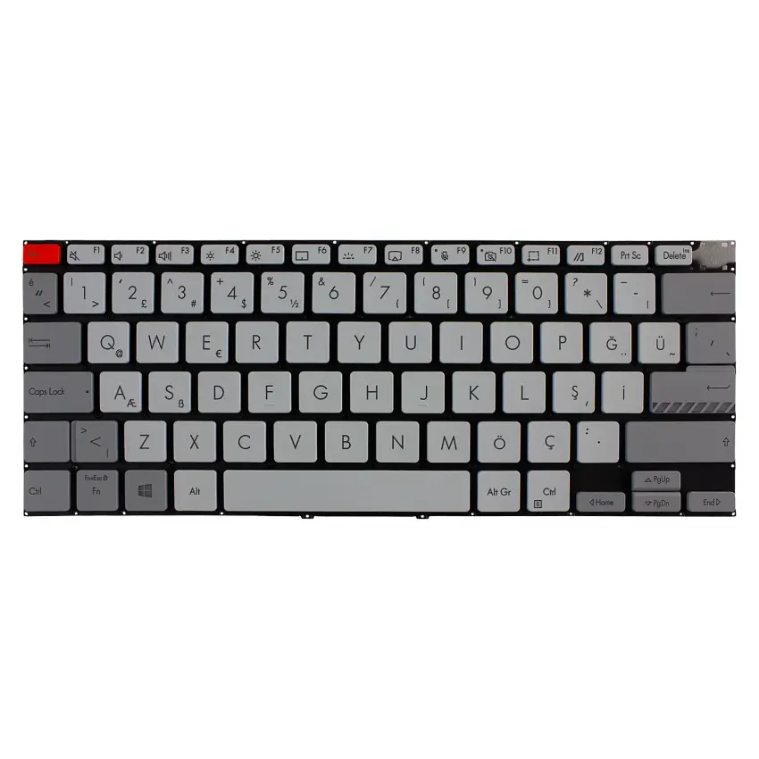 Asus Vivobook Pro 14 M3401QC-KM077 Klavye Işıklı (Beyaz TR)