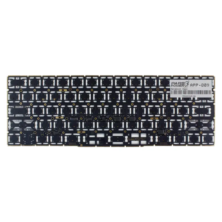 Apple MacBook TouchBar A1707 2016, 2017 Klavye Siyah (ING)
