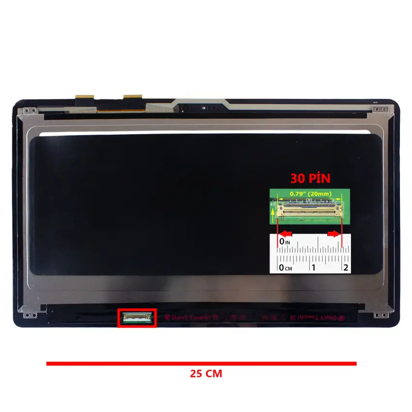 Asus ZenBook UX360UA Serisi Lcd Ekran - Dokunmatik Touch Set