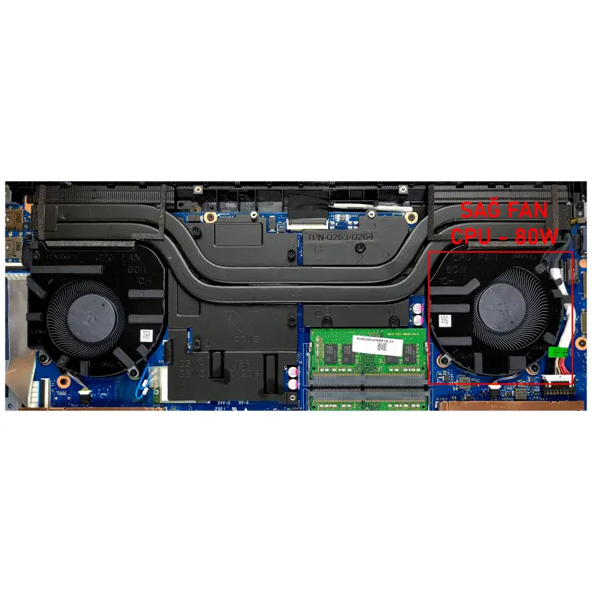 HP Victus 16-d0019nt (4G8K3ea) Cpu Fan - İşlemci Fanı
