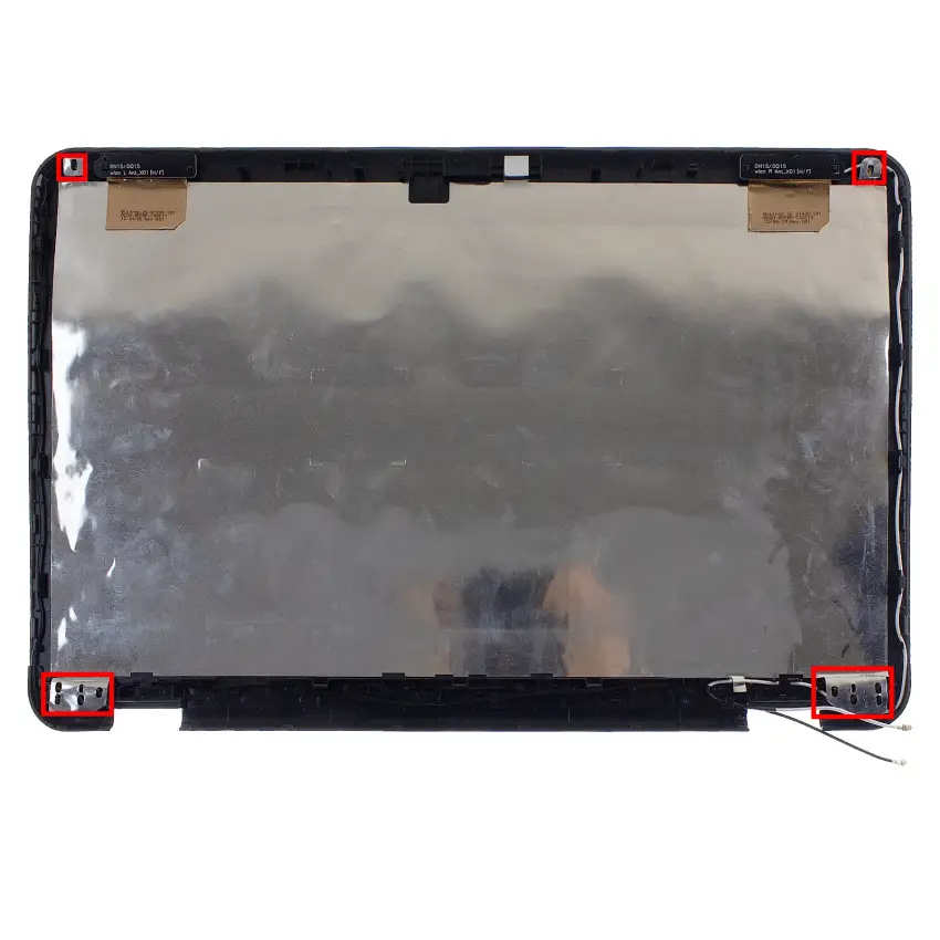 Dell Inspiron N5110-31F23B, N5110-31F43B Lcd Ekran Kasası Cover Bezel - Çerçeve Set